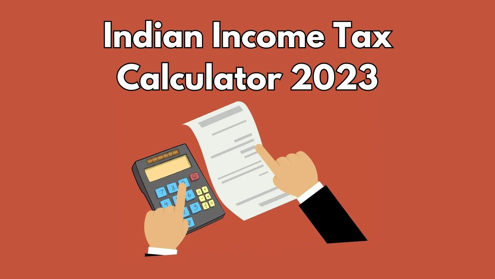 Indian Tax Calculator 2023 Super calculator Travel